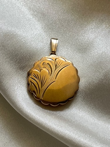 Antique vintage solid 9ct - , gold