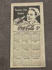 1943 Coca-Cola Calendar