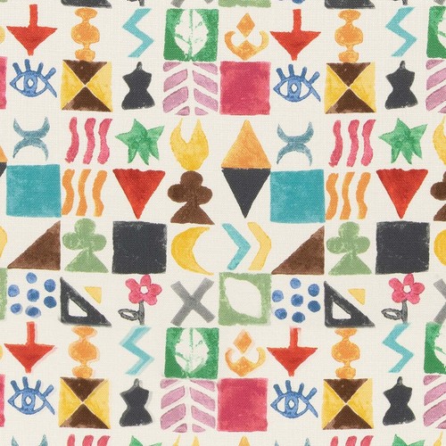 Baker curtain fabric - &,