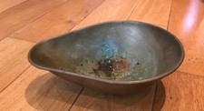 Antique Brass Scales Pan Small