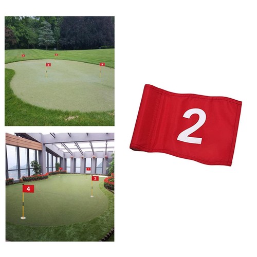 Golf flags practice - practice,