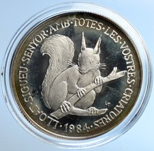 1984 ANDORRA Wildlife RED