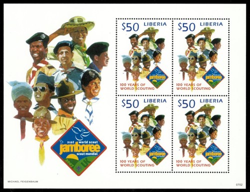 Liberia 2007 boy scouts - -,