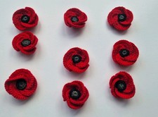 Set Of 3 Remembrance Day Poppy