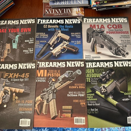 Firearm news magazine 2016 set - magazine,
