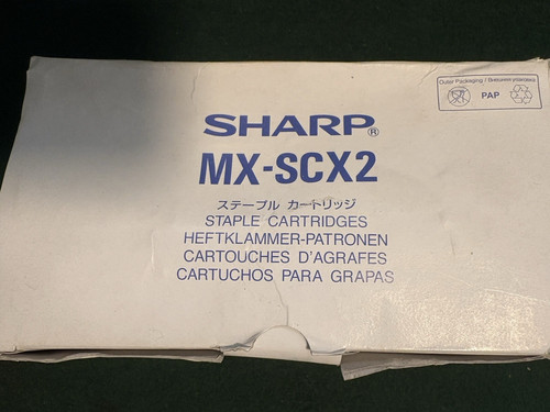 Sharp scx2 staple - sharp, mx-scx2