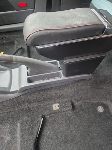 Dual layer armrest box for - dual,