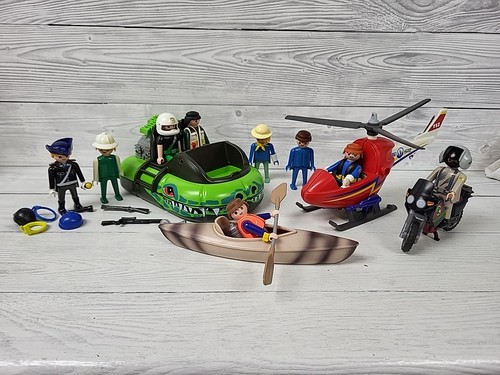 Playmobil bundle inc fire - bundle,