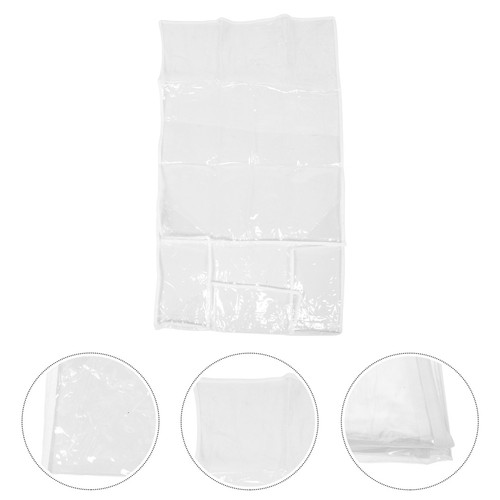 Pvc clear dining chair covers - clear,