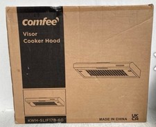 COMFEE' 60 cm Visor Cooker Hood SLIF17B-60 LED Extractor Hood Under Cabinet Hoo