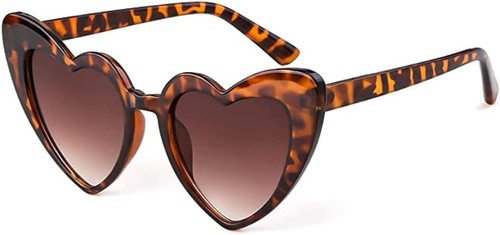 Heart shaped sunglasses for - shaped,