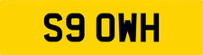 INITIALS WH LAND ROVER 90 REG