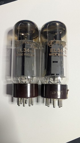Shuguang el34b vacuum tubes - shuguang,