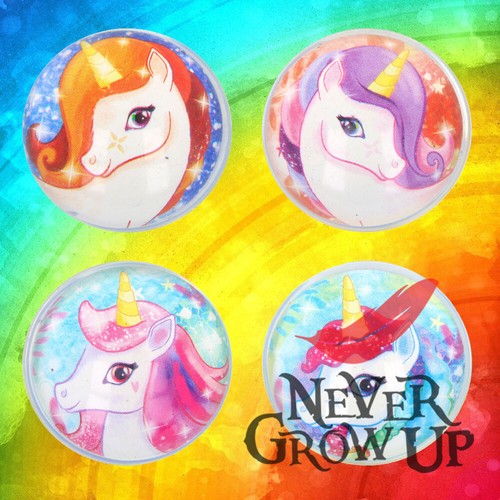 Unicorn bouncy balls 50 - unicorn,