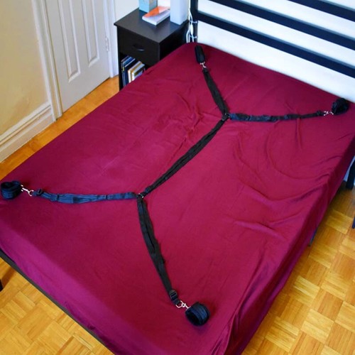 Bed restraints harness set - bed,