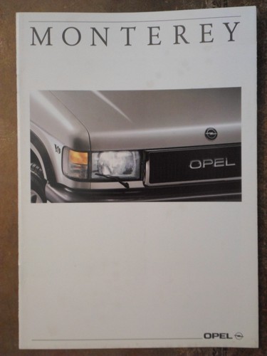 Opel monterey orig - opel, french