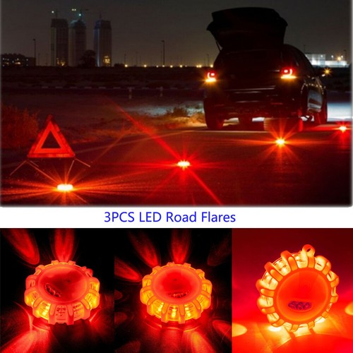 6pcs road flares roadside - road,