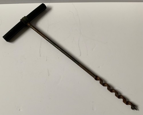 Vintage beam drill handle - vintage, t