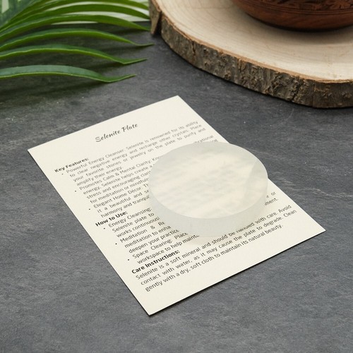 Selenite charging plate - selenite,