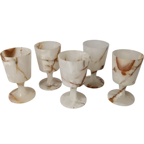 Onyx set marble effect - of,