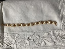 Vintage Monet Signed Gold Tone