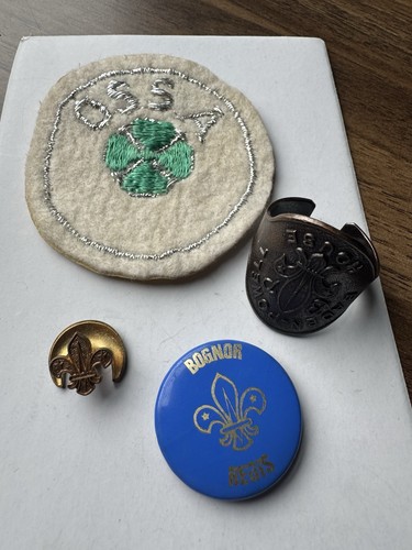 Scouts girl guides - girl, badges