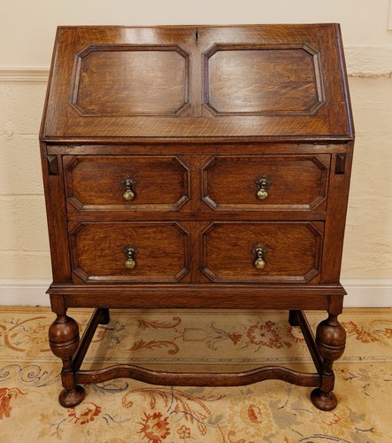 Edwardian solid oak - oak, drawer