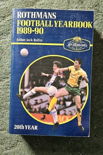Rothmans football yearbook - football,