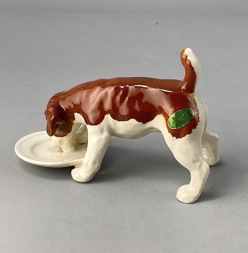 Beswick meal time dog licking - time,