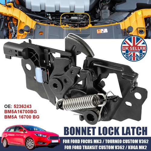 Bonnet catch latch front - bonnet,