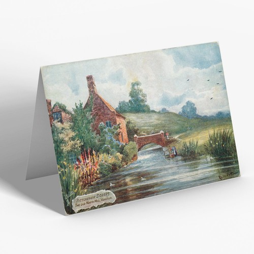 Greeting card vintage - vintage, dorset