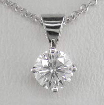 40ct round diamond - round, solitaire