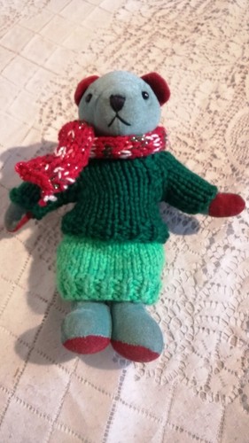 Teddy bear clothes hand - teddy,