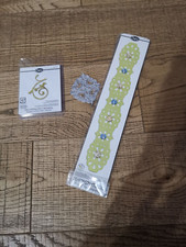 Sizzix sizzlit decorative  vines swirly , strip die lace edging. heart corner