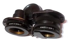 Set of 2 rarest Soviet Cinema Microfilming lenses OMP1-45-1 & OMP1-60-1 LOMO OKS
