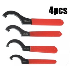 4PCS Universal Coil Over Wrench Shock Spanner Adjustable C Shape Wrenches Tool
