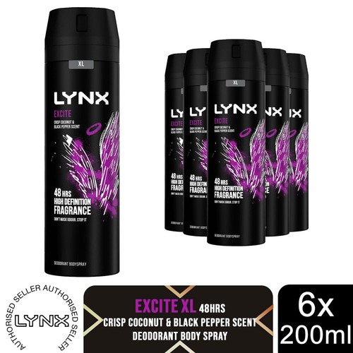 Lynx excite body spray - lynx,