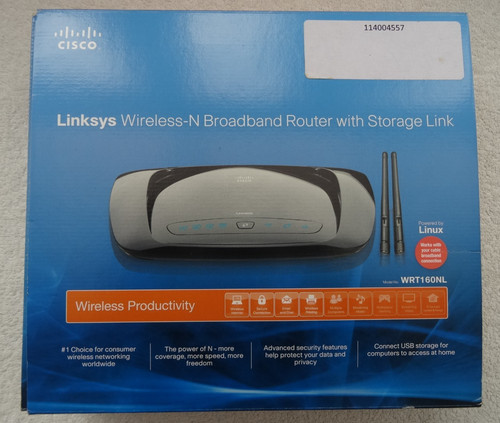 Linksys cisco wrt160nl uk - cisco, wrt160nl-uk