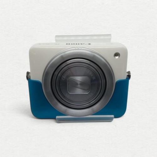 Canon powershot white blue - canon,