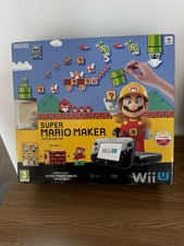 Nintendo Wii U Super Mario Maker Limited Edition Console 32GB HD Bundle