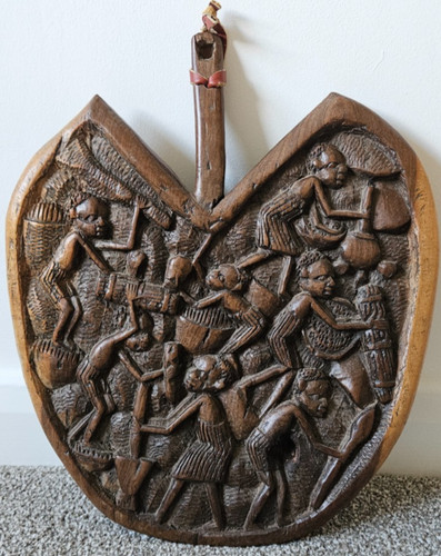 Vintage african hand - vintage, carved