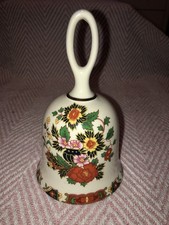 Sadler Floral Dinner Bell