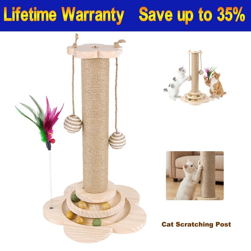 46cm cat scratching - post,, play