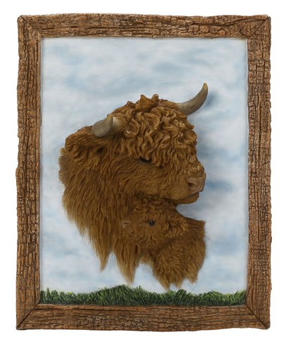 Vivid arts highland cow - arts, cattle