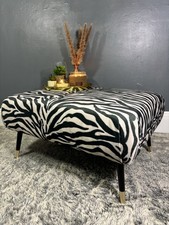 Large Handmade Zebra Print