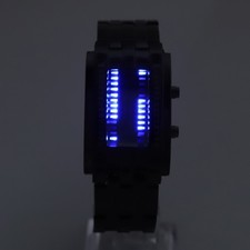 Led waterproof binary watch - led,