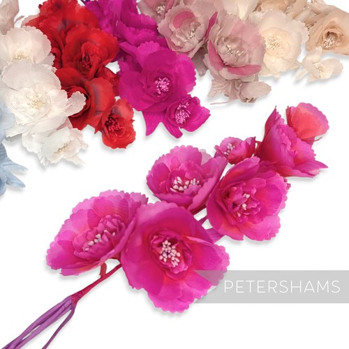 Organza amelia flower - organza, hat