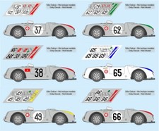 Decals Porsche 550 RS Le Mans 1955 1:32 1:24 1:43 1:18 1:64 1:87 slot decals