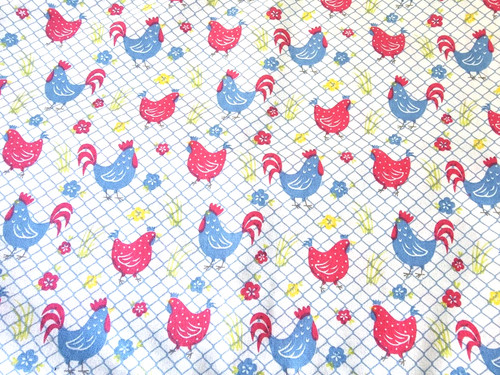 Chicken hens 100 cotton - chicken, 100%