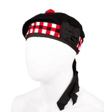 Gents Plain Balmoral Hat Diced